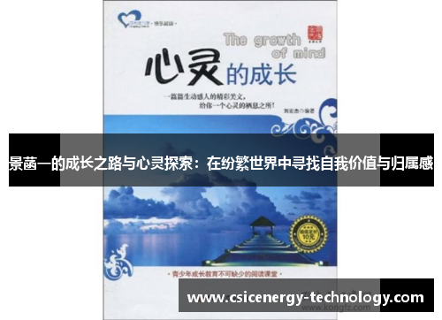 景菡一的成长之路与心灵探索：在纷繁世界中寻找自我价值与归属感